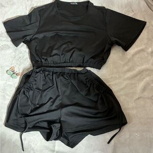 Black Two-Piece Set